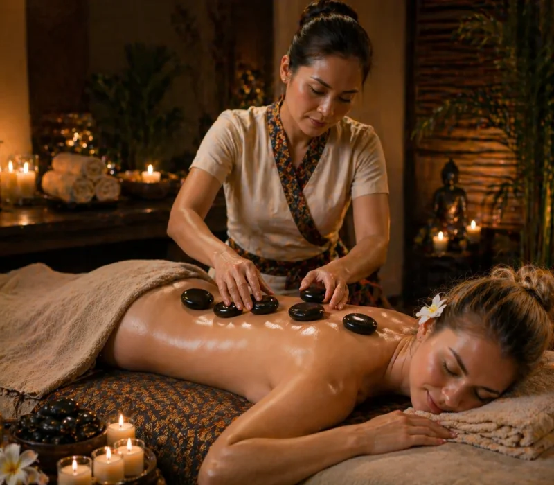 Hot Stone Enjoyment Massage2