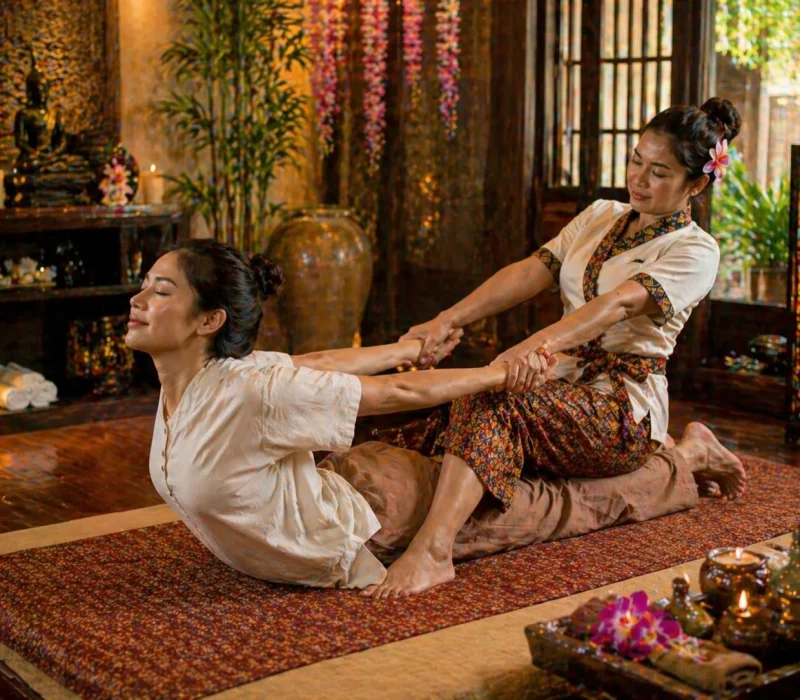 Traditional Thai Stretching Massage2